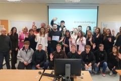 Wydarzenie "AI w marketingu" połączyło studentów, pracowników i praktyków! fot. T. Trochimczuk
