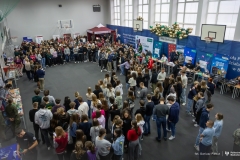 Wydział Inżynierii Zarządzania na Targach Edukacyjnych w II LO w Białymstoku, fot. Dariusz Piekut, PB