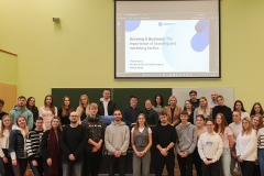 Wykład - Growing A Business The Importance of Branding and Marketing Tactics fot. T. Trochimczuk