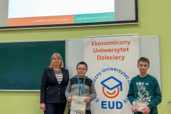 Zakończenie zimowej edycji Ekonomicznego Uniwersytetu Dziecięcego - 2026 fot. TT